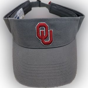 University of Oklahoma visor - sample from Top of the World. Never worn